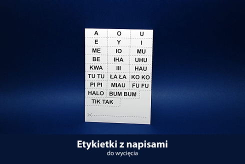 Moje Pierwsze Słowa - Zestaw 1